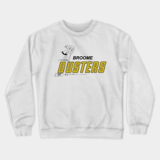 Defunct - Broome Dusters Hockey 1974 Crewneck Sweatshirt